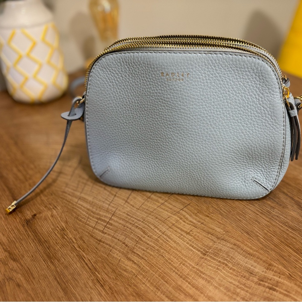 Light Blue Radley London Crossbody Purse
